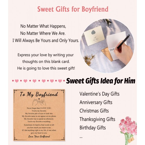 I love you hot sale presents for boyfriend
